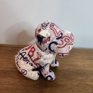 2011 Aeropostale Advertising Promo Bulldog Graffiti Puppy Dog Plush Toy 5in